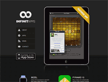 Tablet Screenshot of infinitapps.com